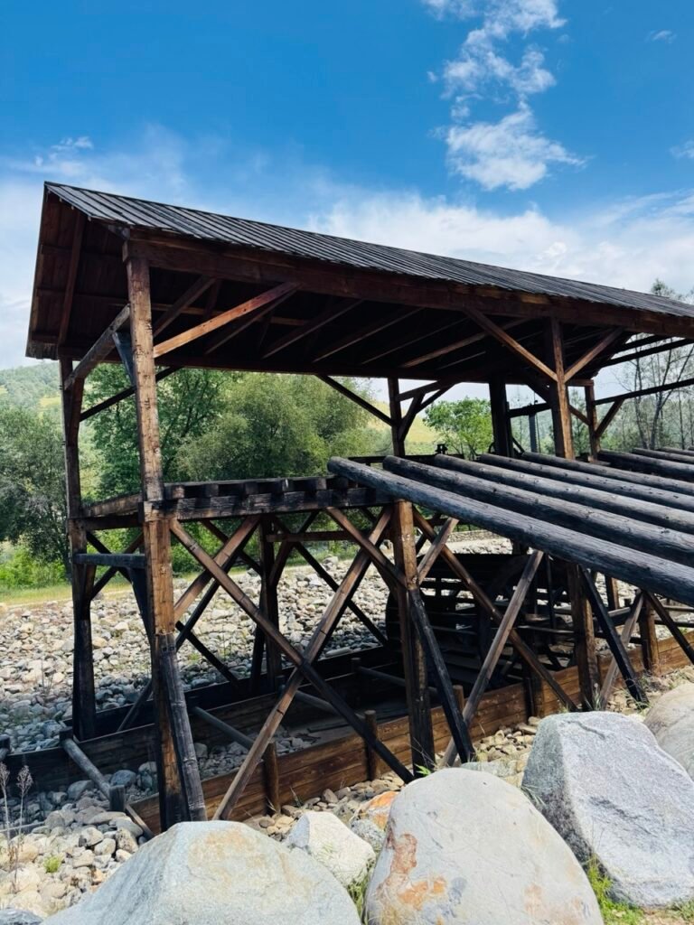 Binary reflections gold rush saw mill