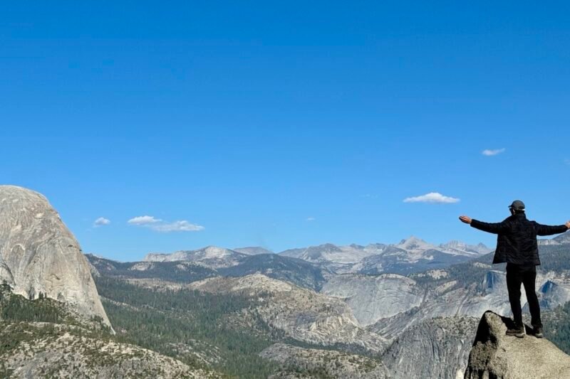 Binary reflections navigating 30s half dome