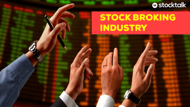 Stocktalk stock broking industry india market share zerodha sharekhan