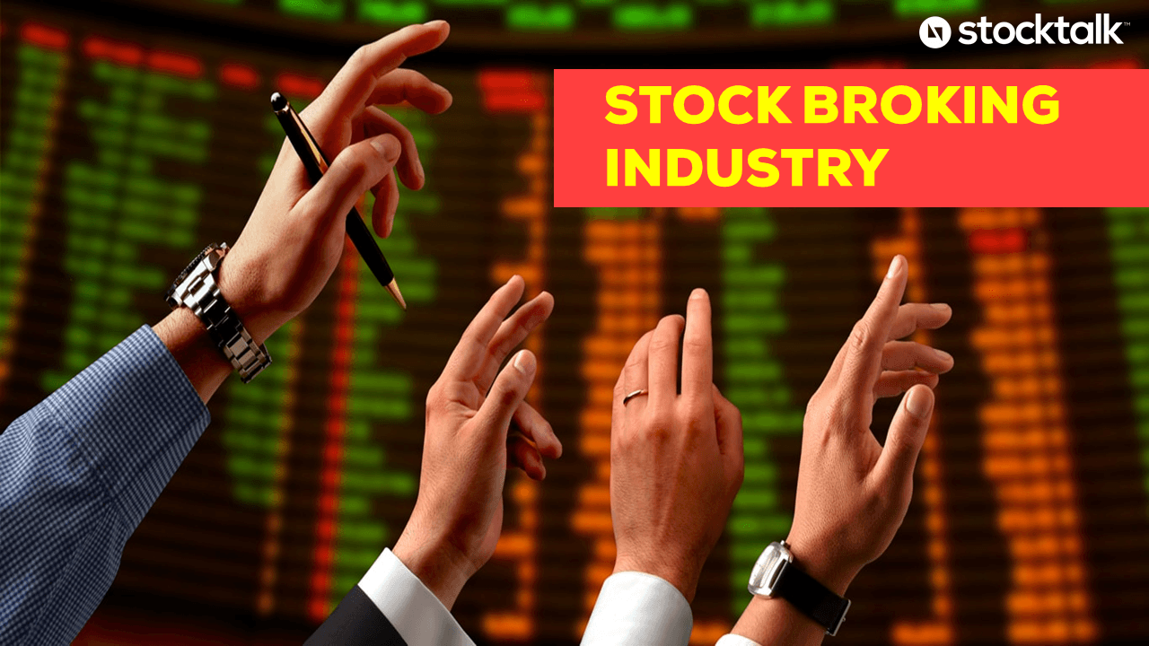 Stocktalk stock broking industry india market share zerodha sharekhan