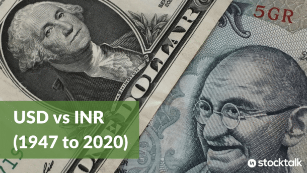 Stocktalk usd inr historical exchange rate 1947 2020 70 years data