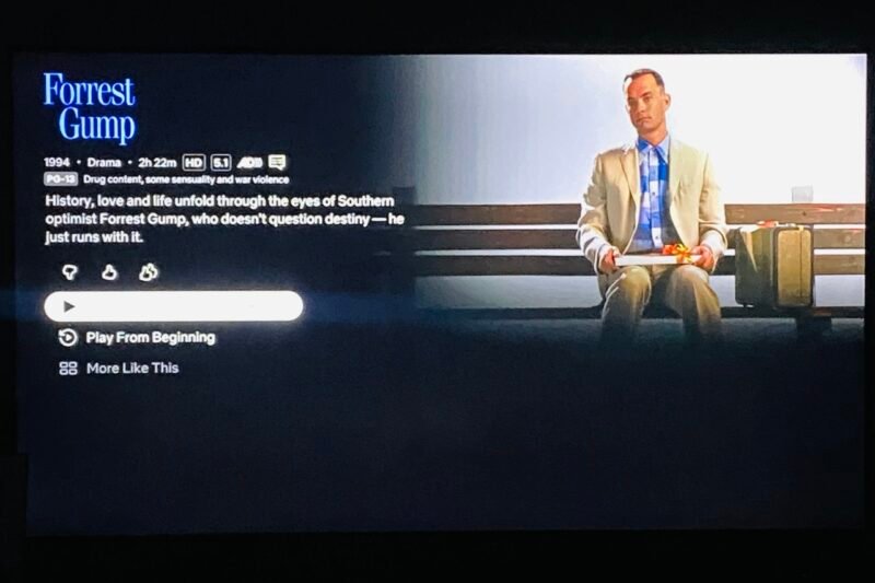 Rewatching Forrest Gump in my 30s